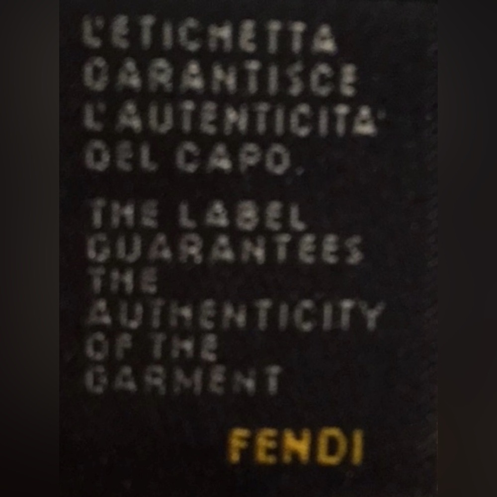 Fendi vintage 2007 LG borsa love leather black leather shoulder/ clutch bag l - Picture 15 of 15